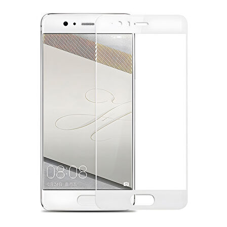 Huawei P10 Plus Ekran Koruyucu Ekranı Tam Kaplayan Düz Cam Ekran Koruyucu