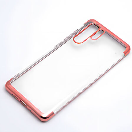 Huawei P30 Pro Kılıf Dört Köşeli Lazer Silikon Kılıf