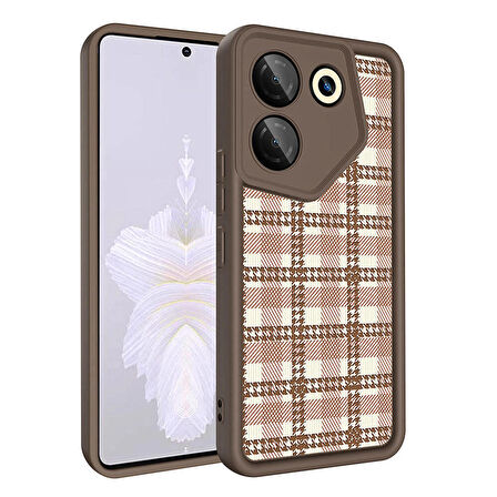 Tecno Camon 20 Pro 5G Kılıf Kamera Korumalı Baskılı Arka Yüzey Klas Kılıf