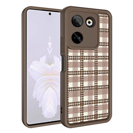 Tecno Camon 20 Pro 4G Kılıf Kamera Korumalı Baskılı Arka Yüzey Klas Kılıf