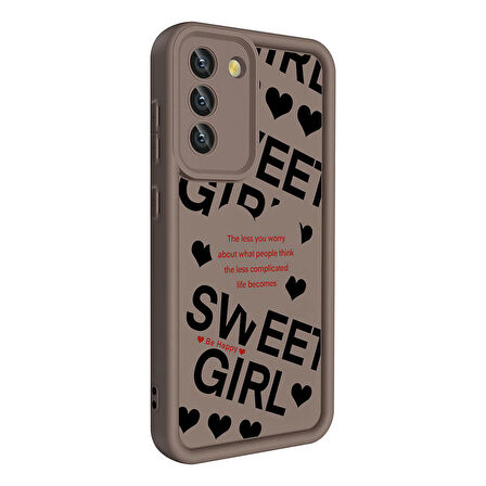Galaxy S21 FE Kılıf Kamera Korumalı Baskılı Arka Yüzey Klas Kılıf