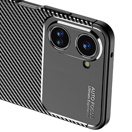 Realme 10 4G Kılıf Zore Negro Karbon Tasarım Silikon Kılıf