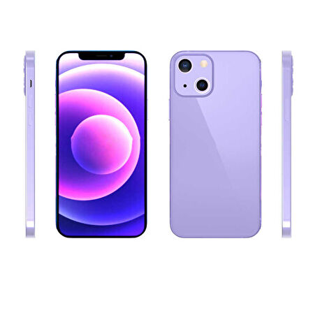 iPhone 15 Plus Kılıf Şeffaf İnce ve Esnek Süper Silikon Kılıf 