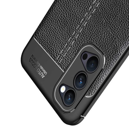 Oppo Reno 4 Kılıf Zore Niss Deri Desenli Silikon Kılıf