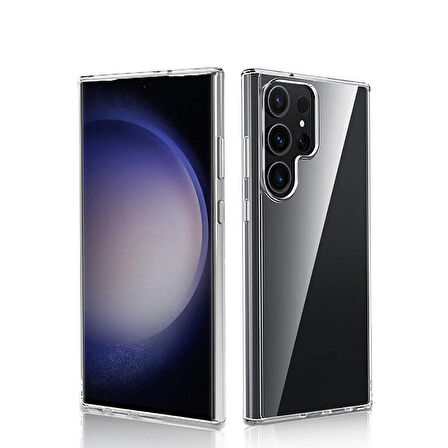 Galaxy S24 Ultra Kılıf Droga Şeffaf Kılıf