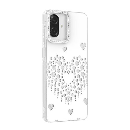 Galaxy A07 Kılıf Damla Taşlı Rivas Sert PC Kılıf