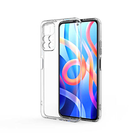Xiaomi Poco M4 Pro 5G Kılıf Kamera Korumalı Süper Silikon Kılıf