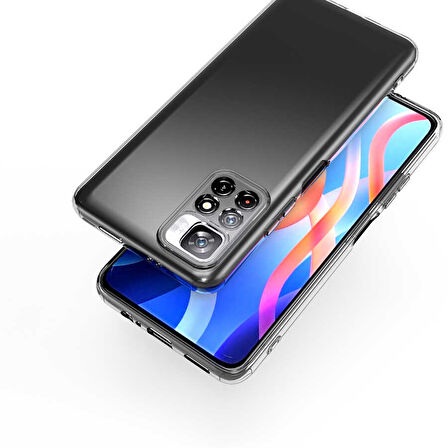 Xiaomi Poco M4 Pro 5G Kılıf Kamera Korumalı Süper Silikon Kılıf