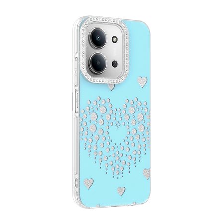 Redmi 15C Kılıf Damla Taşlı Rivas Sert PC Kılıf
