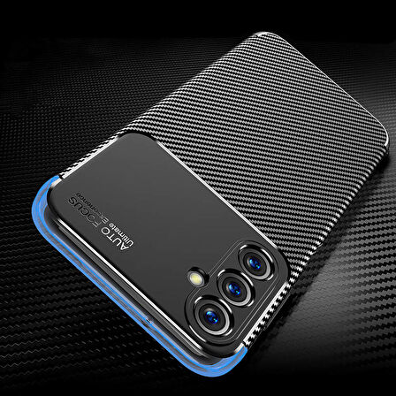 Galaxy A25 Kılıf Negro Karbon Tasarım Silikon Kılıf