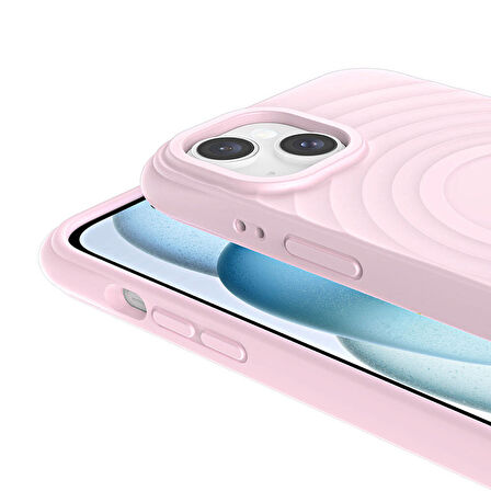 iPhone 14 Plus Magsafe Şarj Özellikli Airbagli Mat Görünümlü Hepi Kılıf