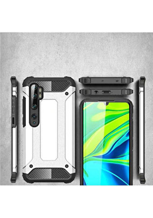 Xiaomi Mi Note 10 Lite Kılıf Crash Zırh Silikon Kılıf