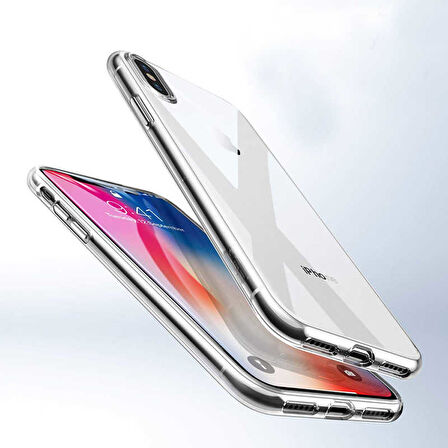 iPhone XS Max Kılıf Ultra İnce Silikon Kılıf 0.2 mm