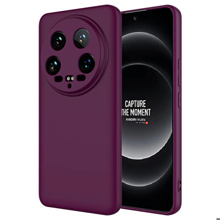 Xiaomi Mi 14 Ultra Kılıf Mara Lansman İç Yüzeyi Kadife Kılıf