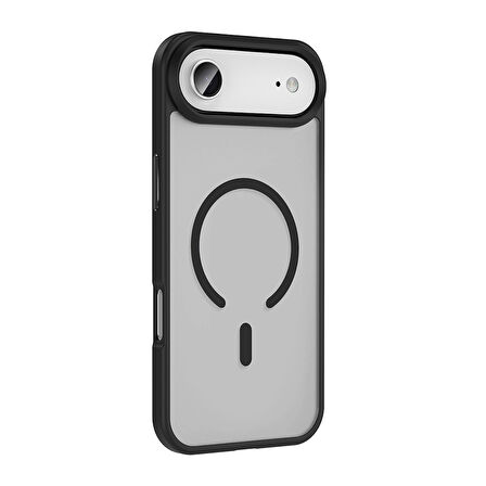 iPhone 17 Air Kılıf M-safe Şarj Özellikli Mat Arka Yüzey Sio Kılıf