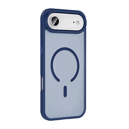 iPhone 17 Air Kılıf M-safe Şarj Özellikli Mat Arka Yüzey Sio Kılıf