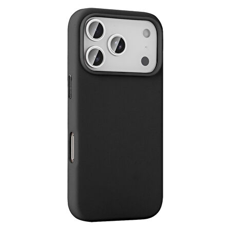 iPhone 17 Pro Kılıf M-safe Şarj Özellikli PU Deri Görünümlü Kupra Kılıf