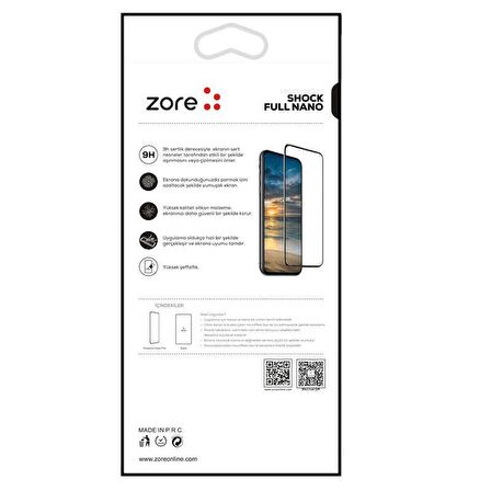 Huawei Mate 20 Pro Ekran Koruyucu Shock Full Nano