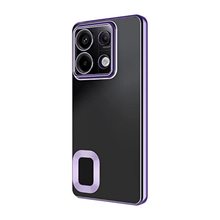 Xiaomi Redmi Note 13 Pro 4G Kılıf Kamera Korumalı Logo Gösteren Omega Kılıf