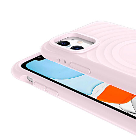 iPhone 11 Magsafe Şarj Özellikli Airbagli Mat Görünümlü Hepi Kılıf