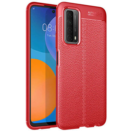 Huawei P Smart 2021 Kılıf Şık Tasarım Silikon Kılıf