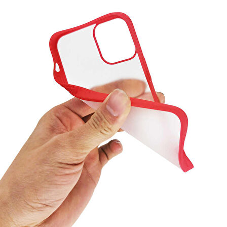 Apple iPhone 12 Pro Kılıf Zore Mess İnce ve Hafif Silikon Kılıf