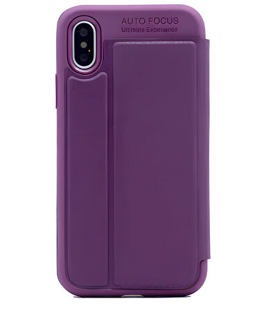iPhone X/XS Kılıf Zore Dolce Kapaklı Kılıf