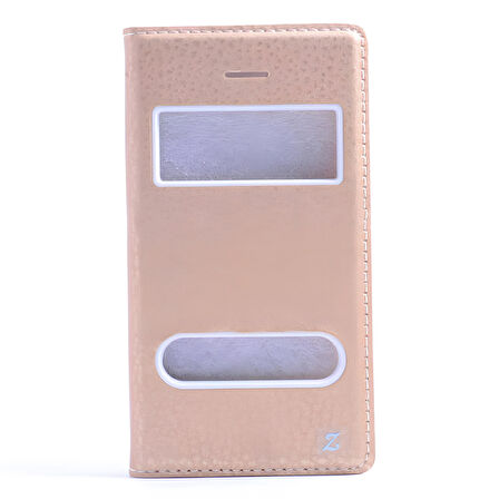 iPhone 5 Kılıf Zore Dolce Kapaklı Kılıf