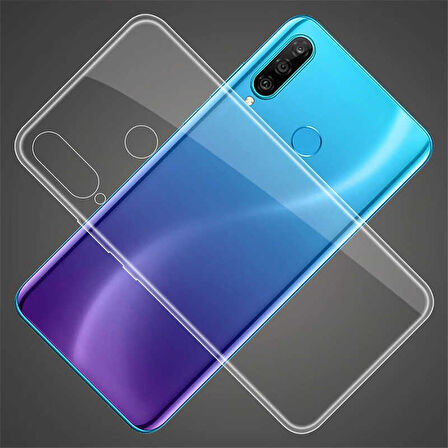 Huawei Honor 20 Lite Kılıf Şeffaf İnce ve Esnek Süper Silikon Kılıf