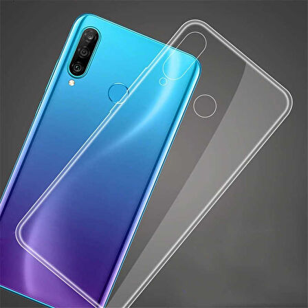 Huawei Honor 20 Lite Kılıf Şeffaf İnce ve Esnek Süper Silikon Kılıf
