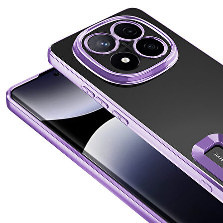 Xiaomi Poco X7 Kılıf Kamera Korumalı Logo Gösteren Omega Kılıf