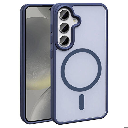 Galaxy S23 FE Kılıf Magsafe Şarj Özellikli Mat Arka Yüzey Sio Kılıf