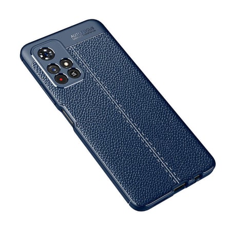 Xiaomi Poco M4 Pro 5G Kılıf Zore Niss Deri Desenli Silikon Kılıf
