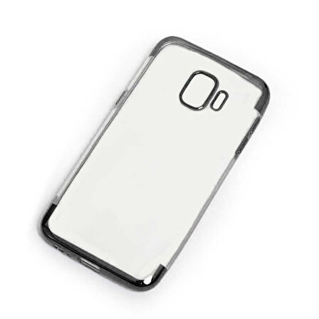 Galaxy J2 Core Kılıf Dört Köşeli Lazer Silikon Kılıf