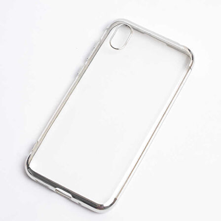 Huawei Y5 2019 / Honor 8S Kılıf Dört Köşeli Lazer Silikon Kılıf