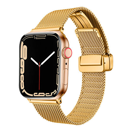 Apple Watch Uyumlu Ultra 49mm Zore KRD-85 Metal Kordon 