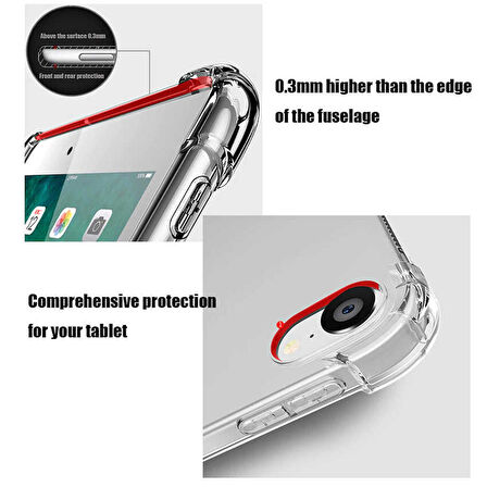 iPad Mini 1 Kılıf Zore Tablet Nitro Anti Shock Silikon Kılıf