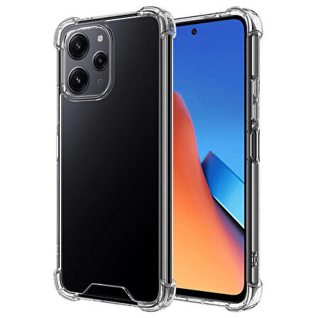 Xiaomi Redmi 12 Kılıf Nitro Anti Shock Silikon Kılıf