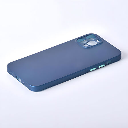 iPhone 12 Pro Max Kılıf ​​​​Slims Mat ve Ultra İnce Kılıf