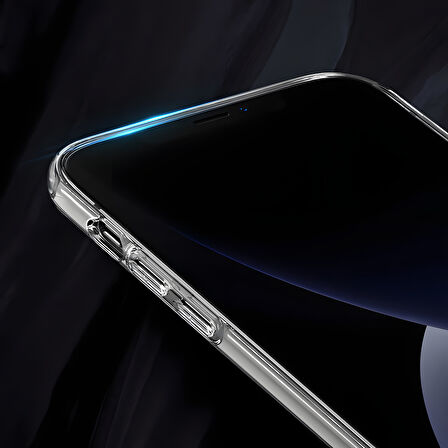 iPhone 12 Pro / İphone 12 Kılıf Kristal Hava Yastıklı Darbeye Dayanıklı Şeffaf Kılıf
