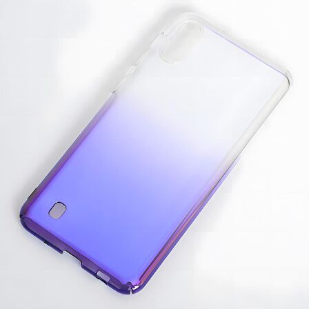 Galaxy M10 Kılıf Parlak Renk Geçişli Kılıf