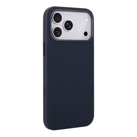 iPhone 17 Pro Max Kılıf M-Safe Şarj Özellikli Kumaş Tasarımlı Miami Sert PC Kılıf