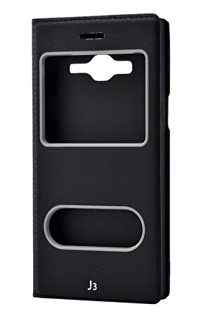 Galaxy J3 Kılıf Dolce Kapaklı Kılıf