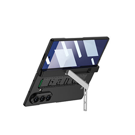 Galaxy Z Fold 7 Kılıf Zore Kıpta KPT-01 Standlı Kapak