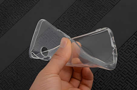 Galaxy A20S Kılıf Şeffaf İnce ve Esnek Süper Silikon Kılıf