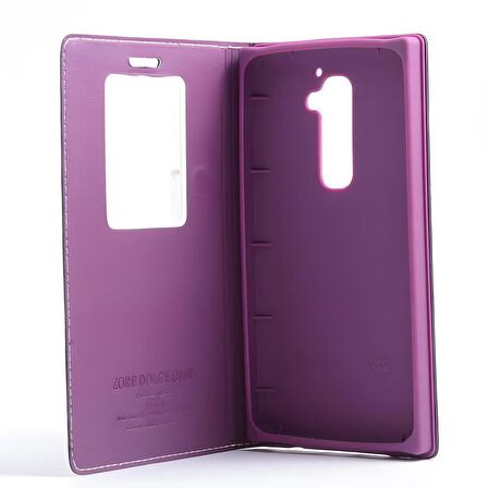 LG G2 Kılıf Dolce Kapaklı Kılıf