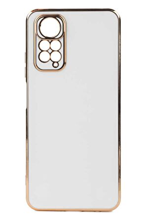 Xiaomi Redmi Note 12 4G Kılıf Bark Kenarları Altın Renk Kılıf