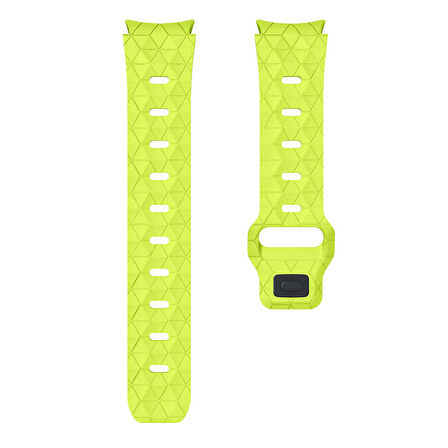 Galaxy Watch 6 40mm KRD-116 20mm Futbol Desenli Spor Tasarımlı Silikon Kordon