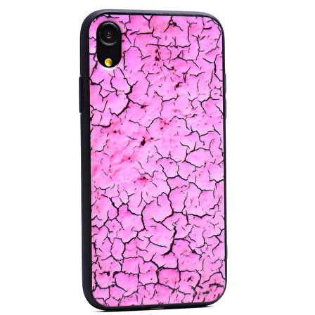 iPhone XR Mermer Desenli Pane Kılıf
