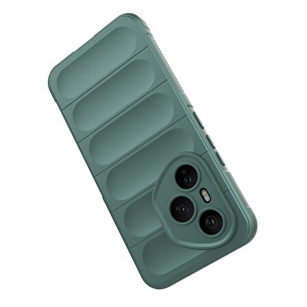 Honor 400 Pro Kılıf Esnek TPU Oyuklu Arka Yüzey Tasarımlı Etnik Silikon Kılıf